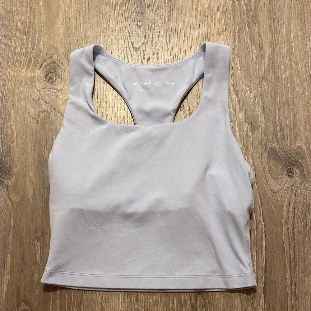 Aritzia Blue Sports Top